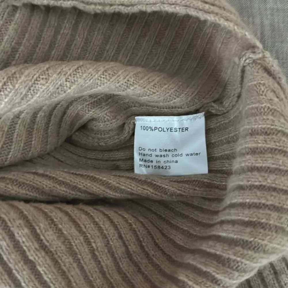 Cream Fashion Nova Long Sweater - L - Picture 5 of 6